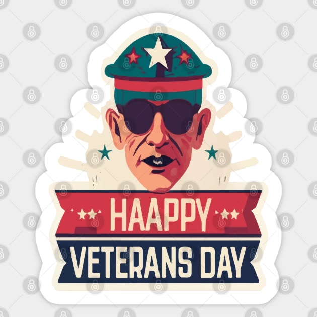 Happy Veterans Day Sticker by ArtfulDesign